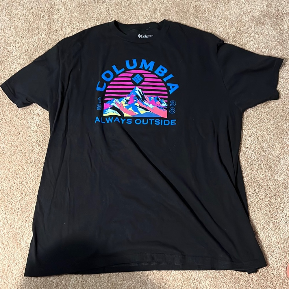 Men’s Black Columbia T-Shirt